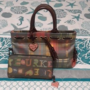 Dooney & Bourke Handbag and Wallet Set